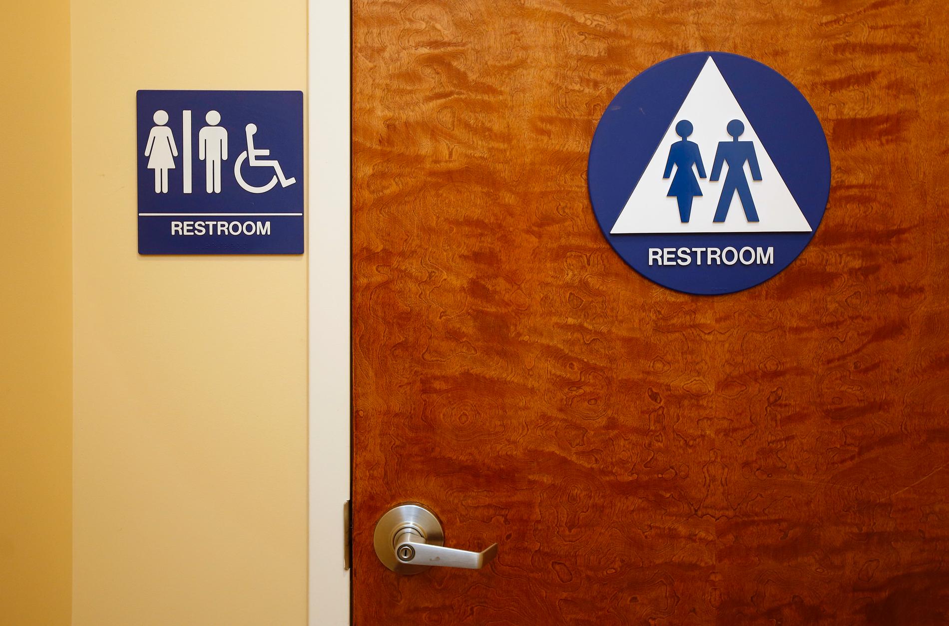 Nu kommer alla offentliga toaletter i New York bli könsneutrala. Bilden är tagen vid ett annat tillfälle.