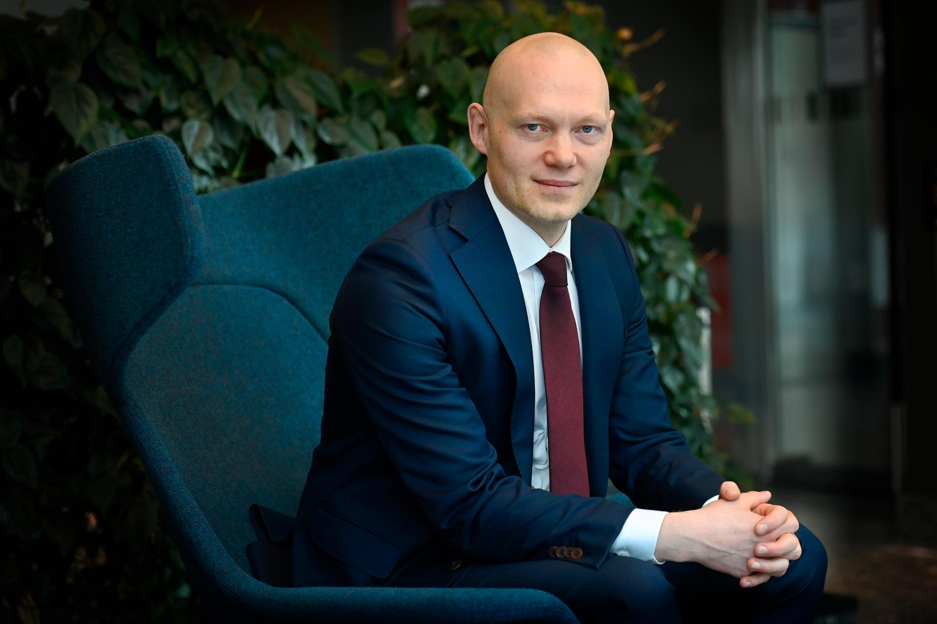 Finansmarknadsminister Niklas Wykman (M).