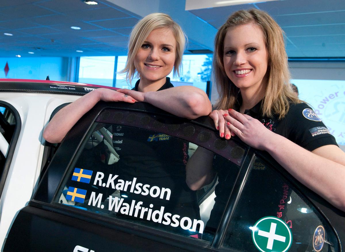 Ramona Karlsson och Miriam Walfridsson.