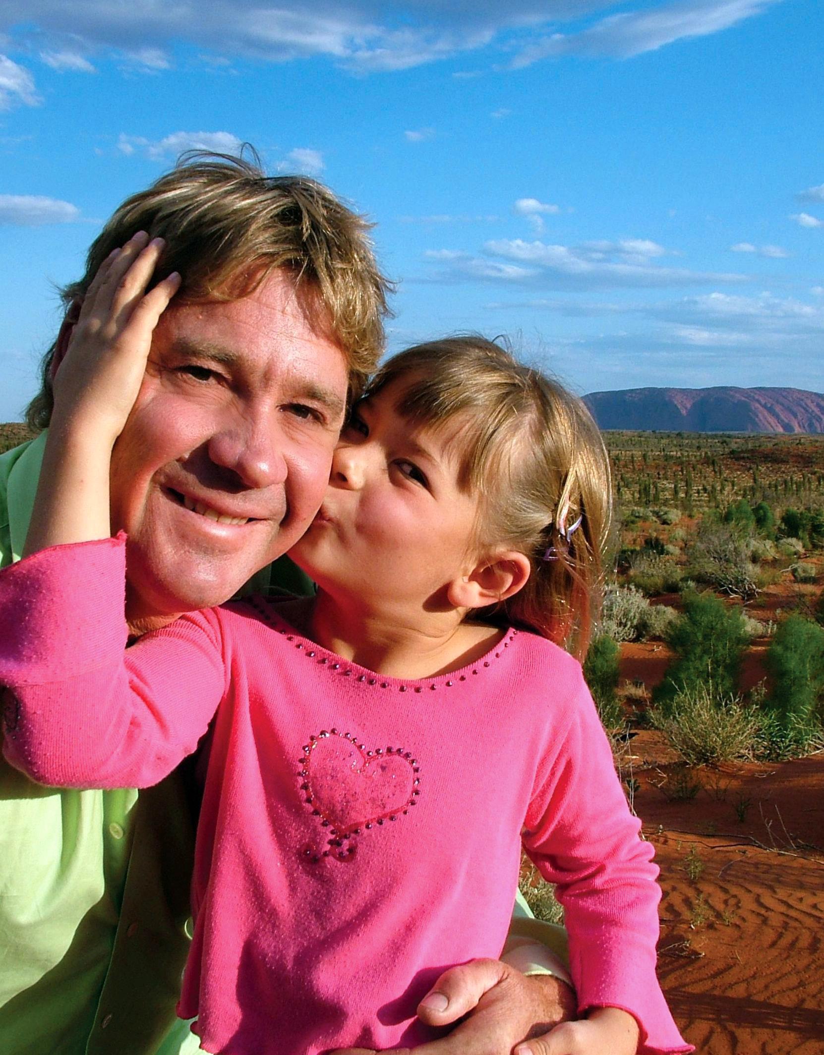 Steve Irwin med dottern Bindi Irwin