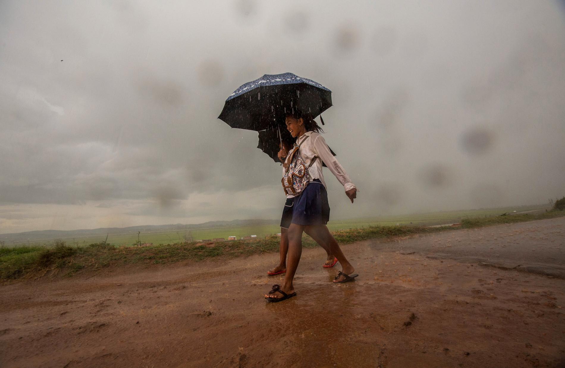 Omfattande regn drabbar Madagaskar. Arkivbild.