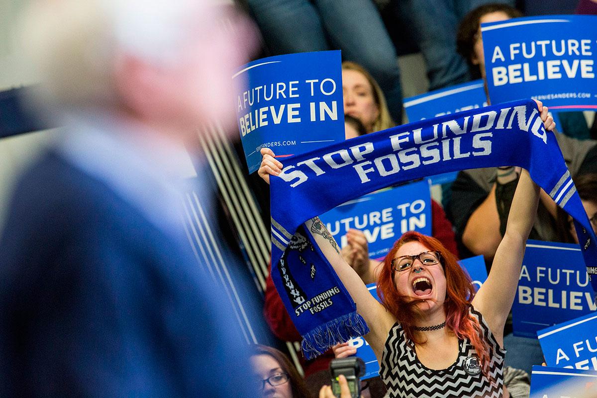 Bernie-supporters.