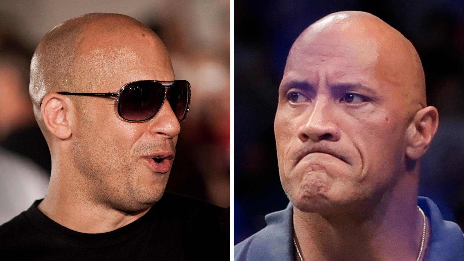 Dwayne Johnson ilska mot Vin Diesel efter ”Fast and furious”-bråket: ”Manipulativ”
