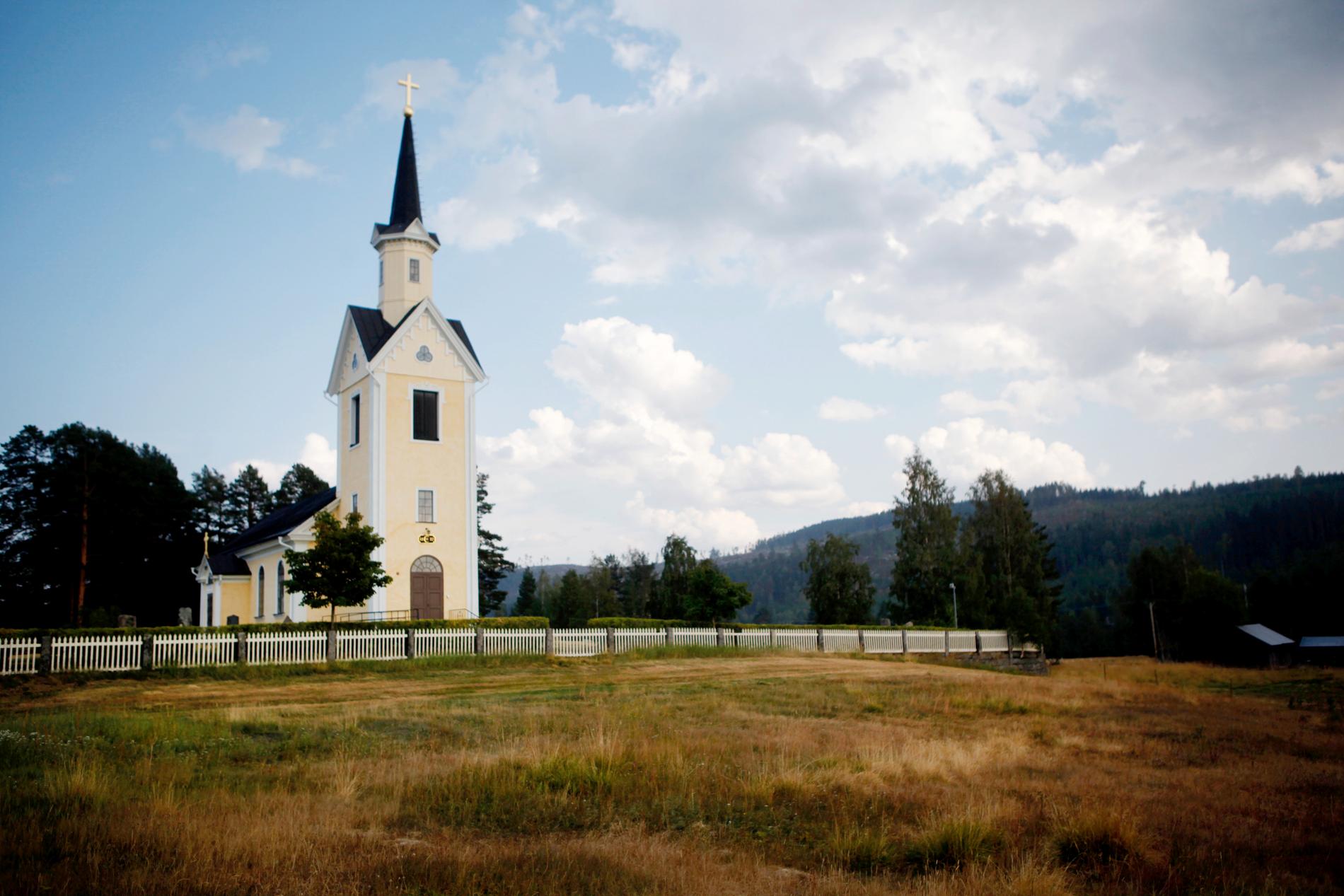 Kårböle kyrka i Kårböle i Ljusdals kommun. Arkivbild.