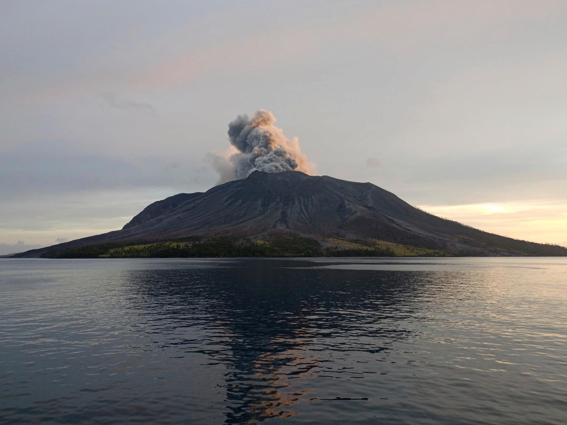 Nytt vulkanutbrott i Indonesien