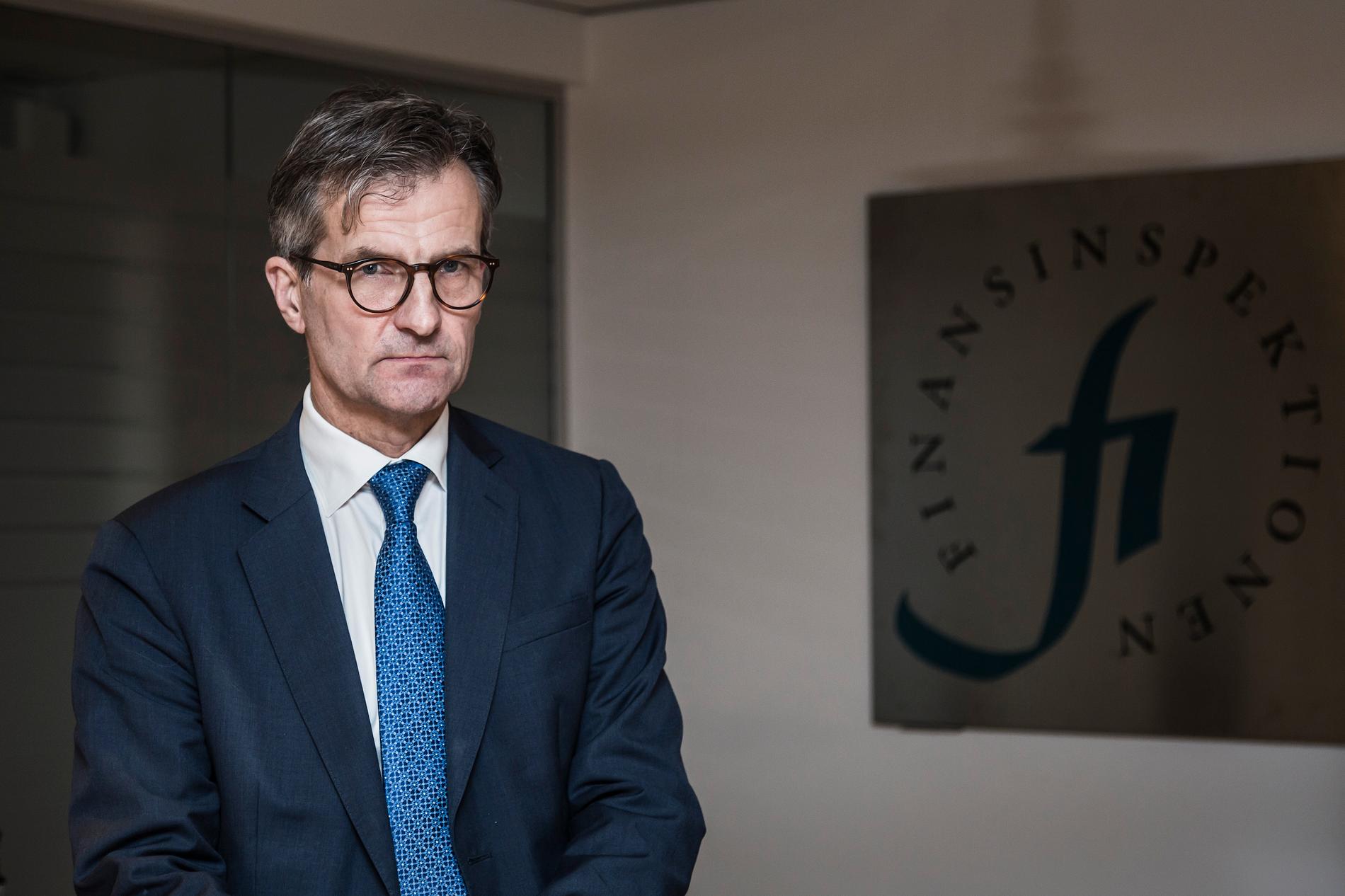 Erik Thedéen, generaldirektör för Finansinspektionen. Arkivbild.