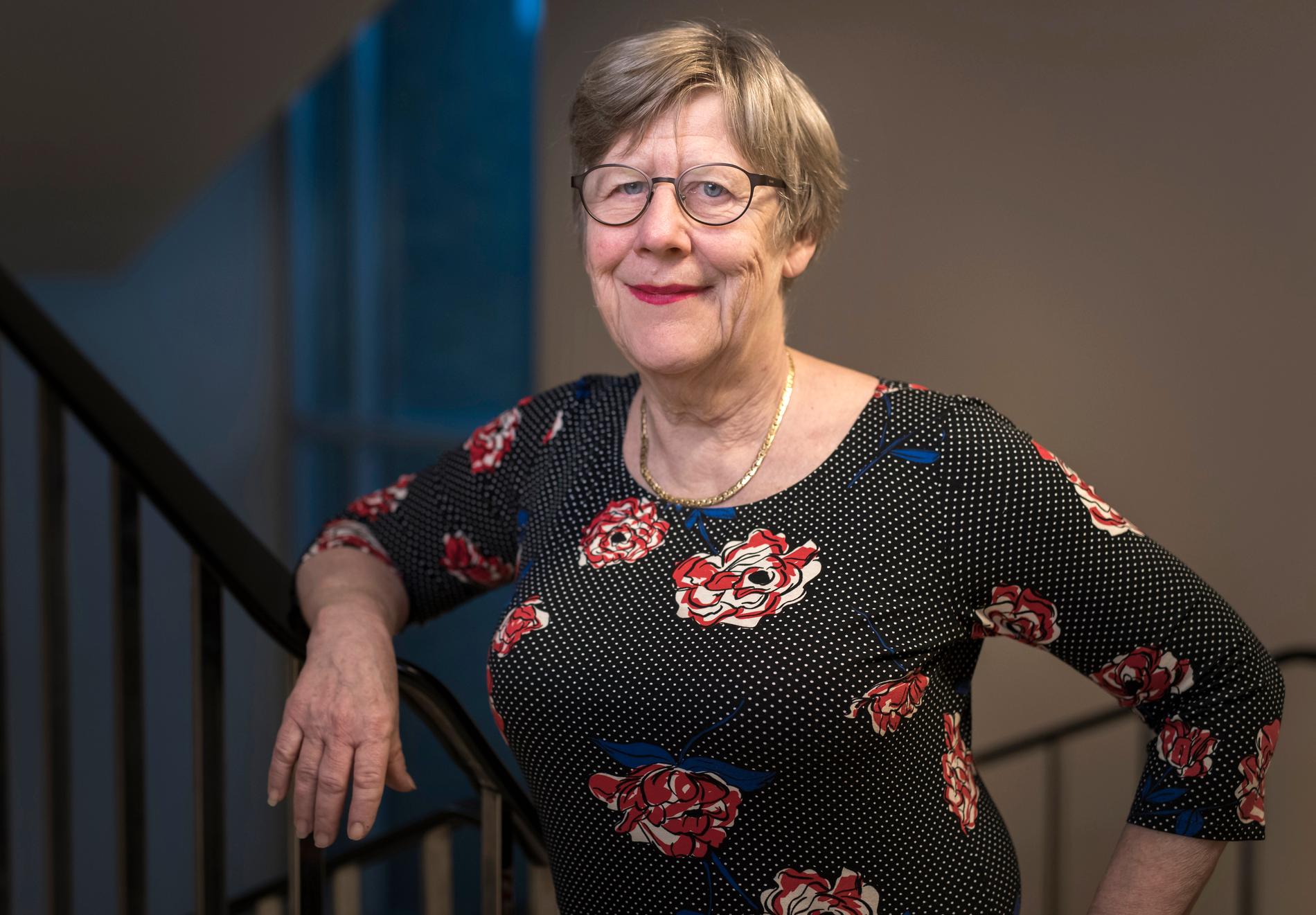 Agnes Wold, professor i klinisk bakteriologi vid Göteborgs universitet.