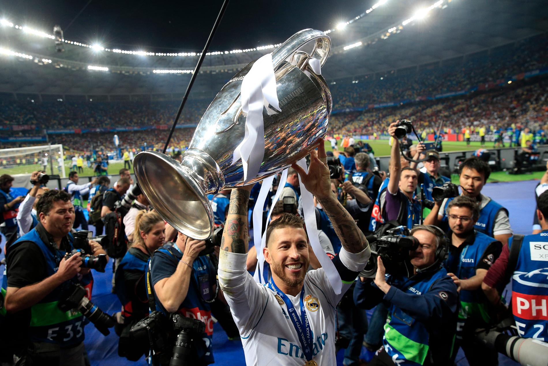 Real Madrid vann Champions League ifjol.
