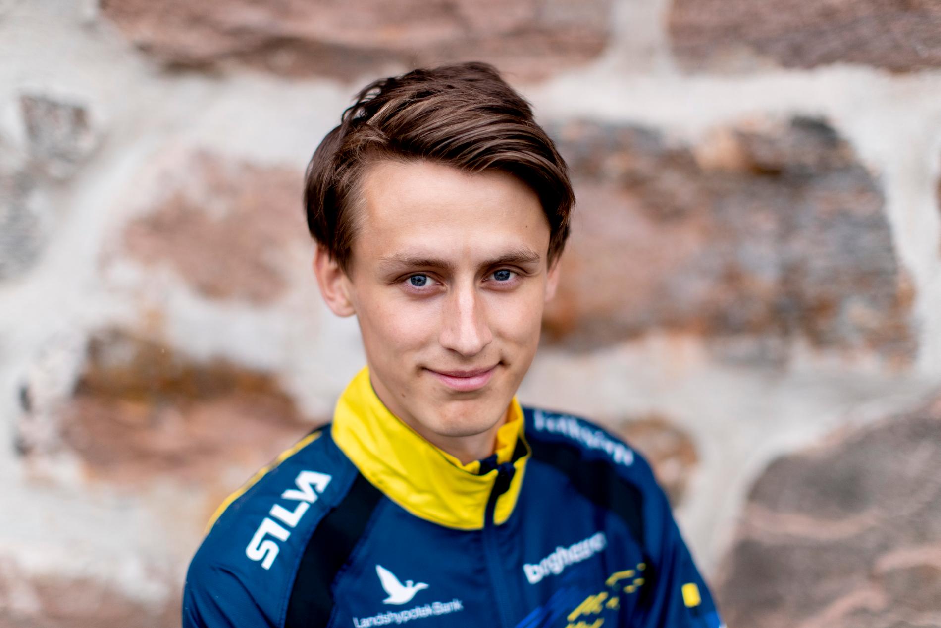 August Mollén blev trea i Borås.