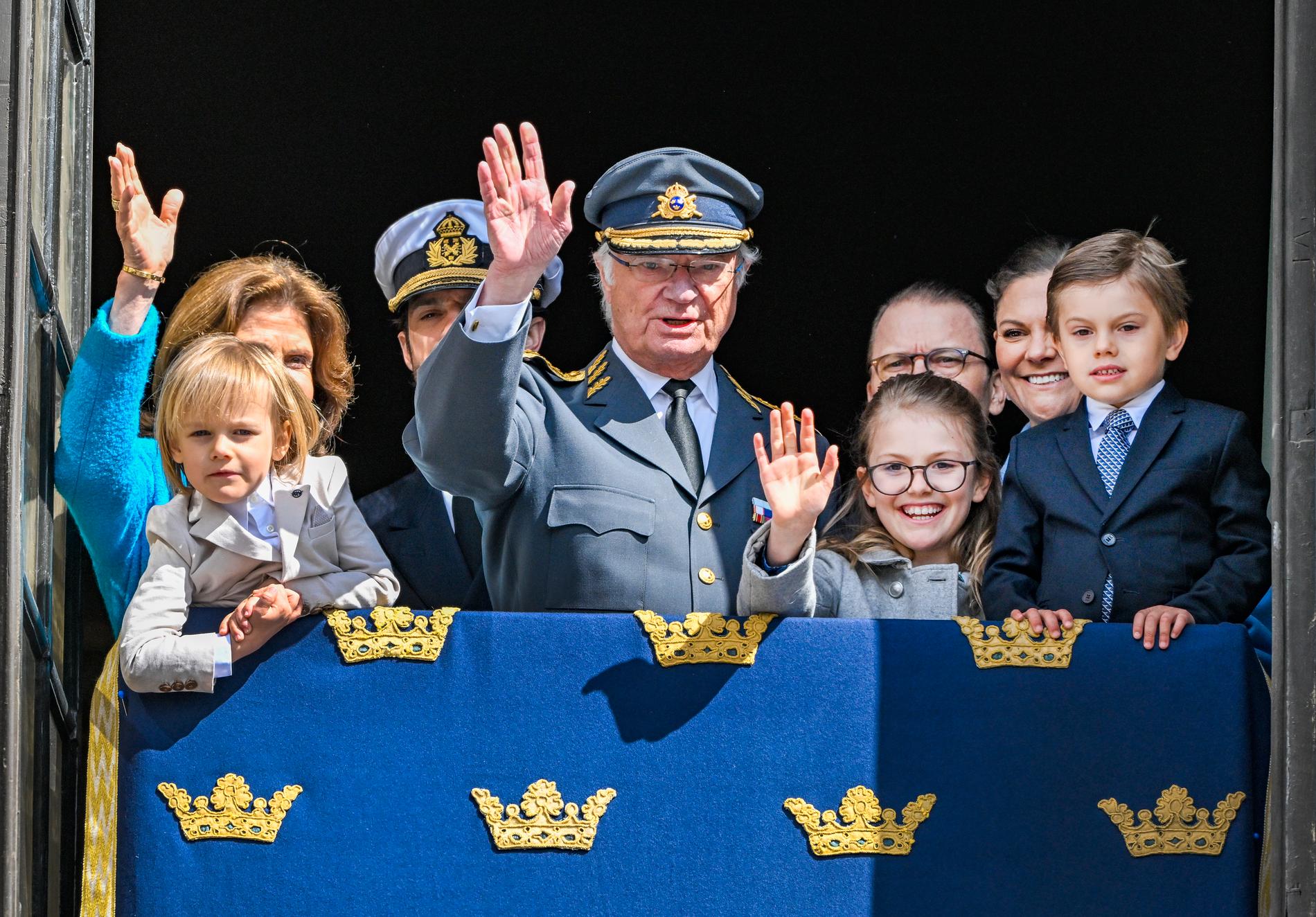 Medlemmar ur den svenska kungafamiljen