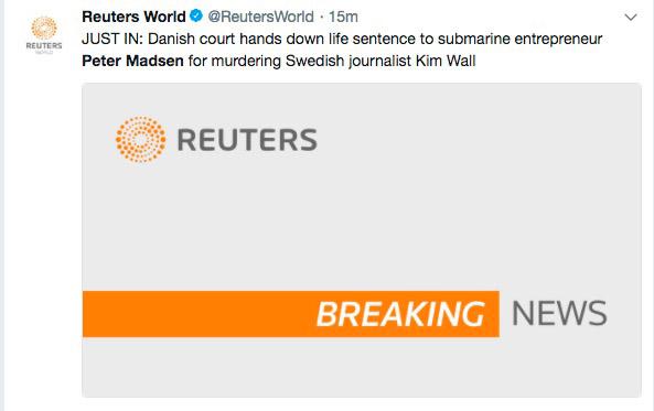 Nyhetsbyrån Reuters.