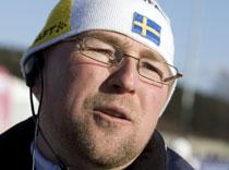 Förbundskaptenen Joakim Abrahamsson.