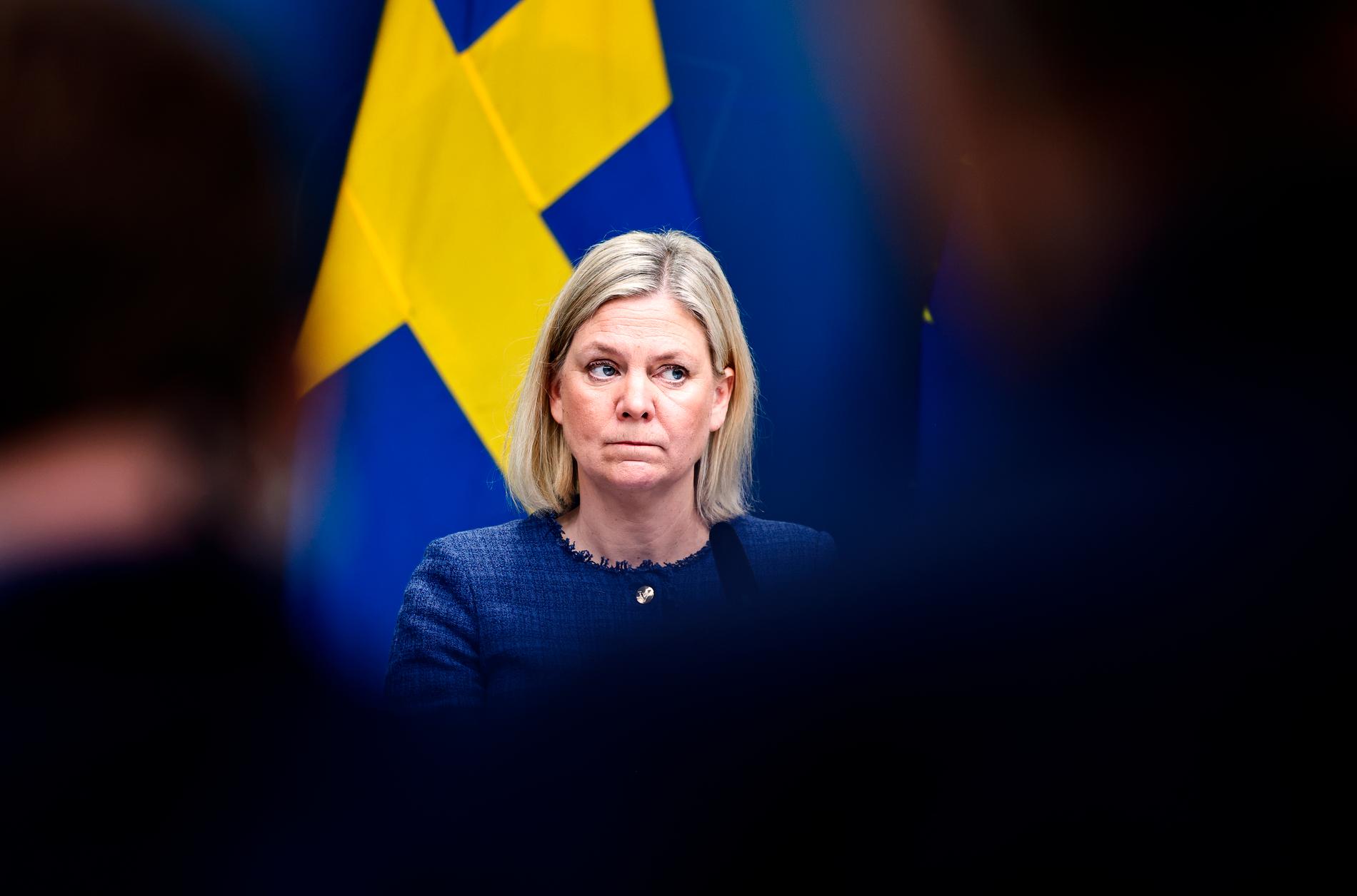 En lokalvårdare som befann sig illegalt i Sverige greps hemma hos statsminister Magdalena Andersson.