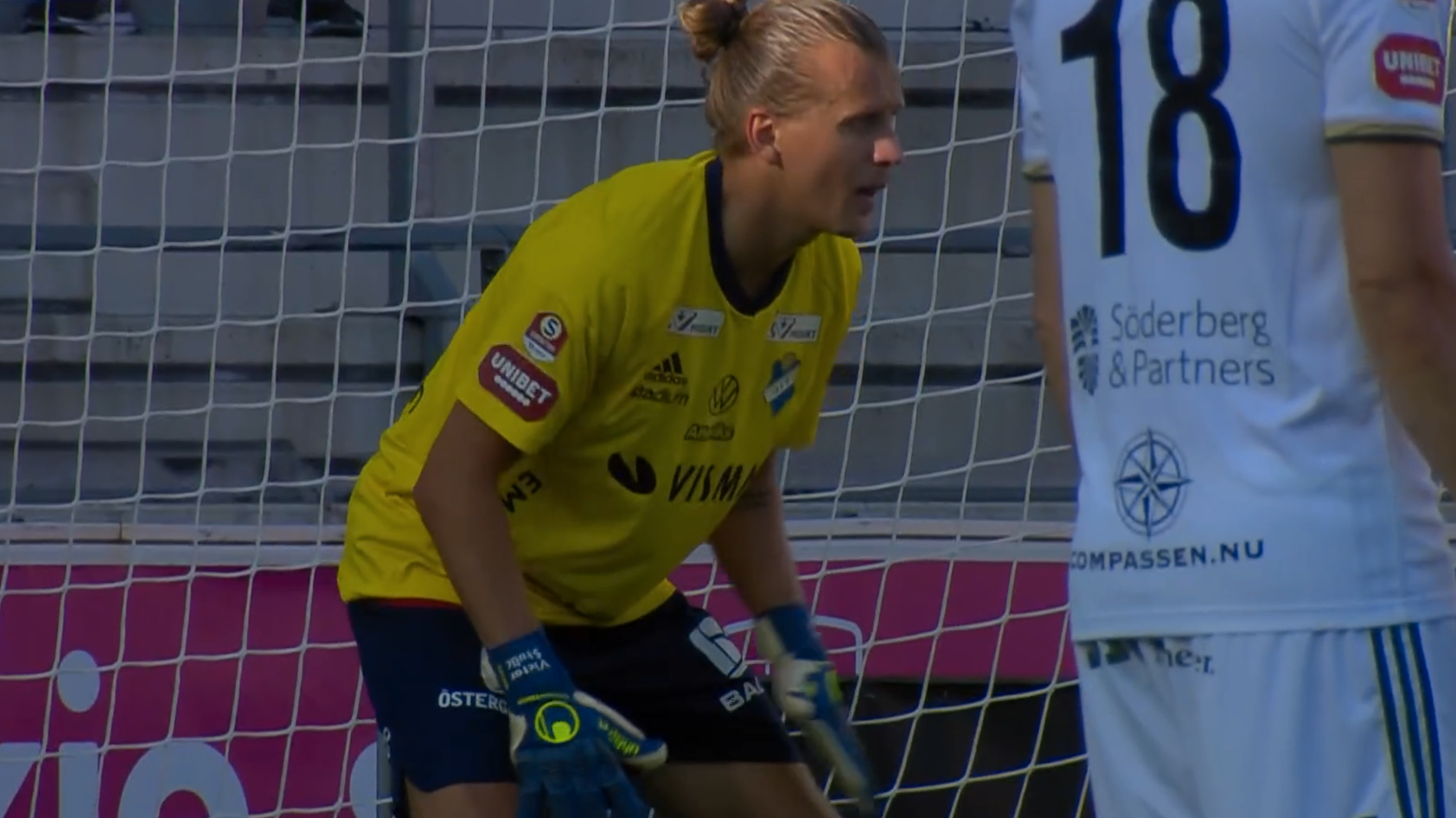 Jesper Westermark tvingades ställa sig i målet. 
