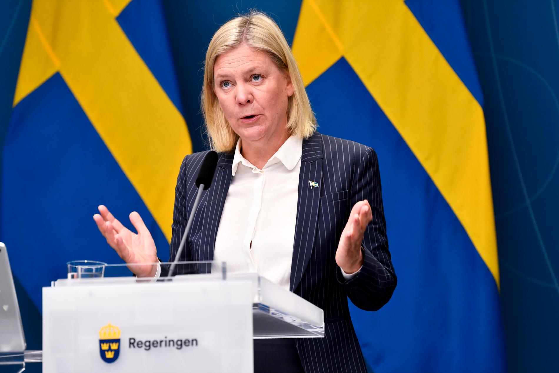 Finansminister Magdalena Andersson får kritik av flera ex-kollegor.