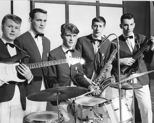 1964 Lasse Brandeby i bandet ”The high notes”.