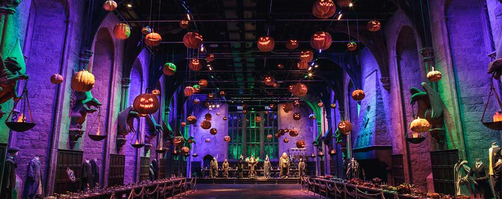 Hogwarts i London kommer att kläs om för Halloween.