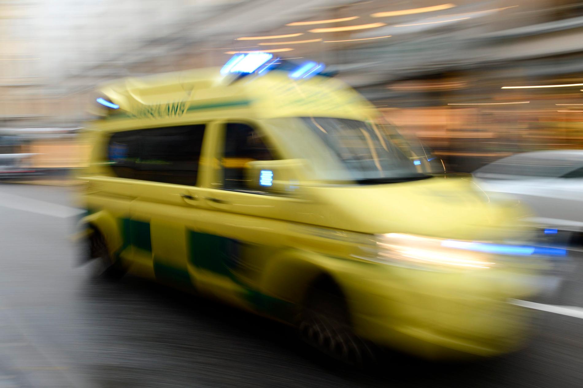 En man har förts till sjukhus efter en badolycka i Borgholms kommun. Arkivbild.