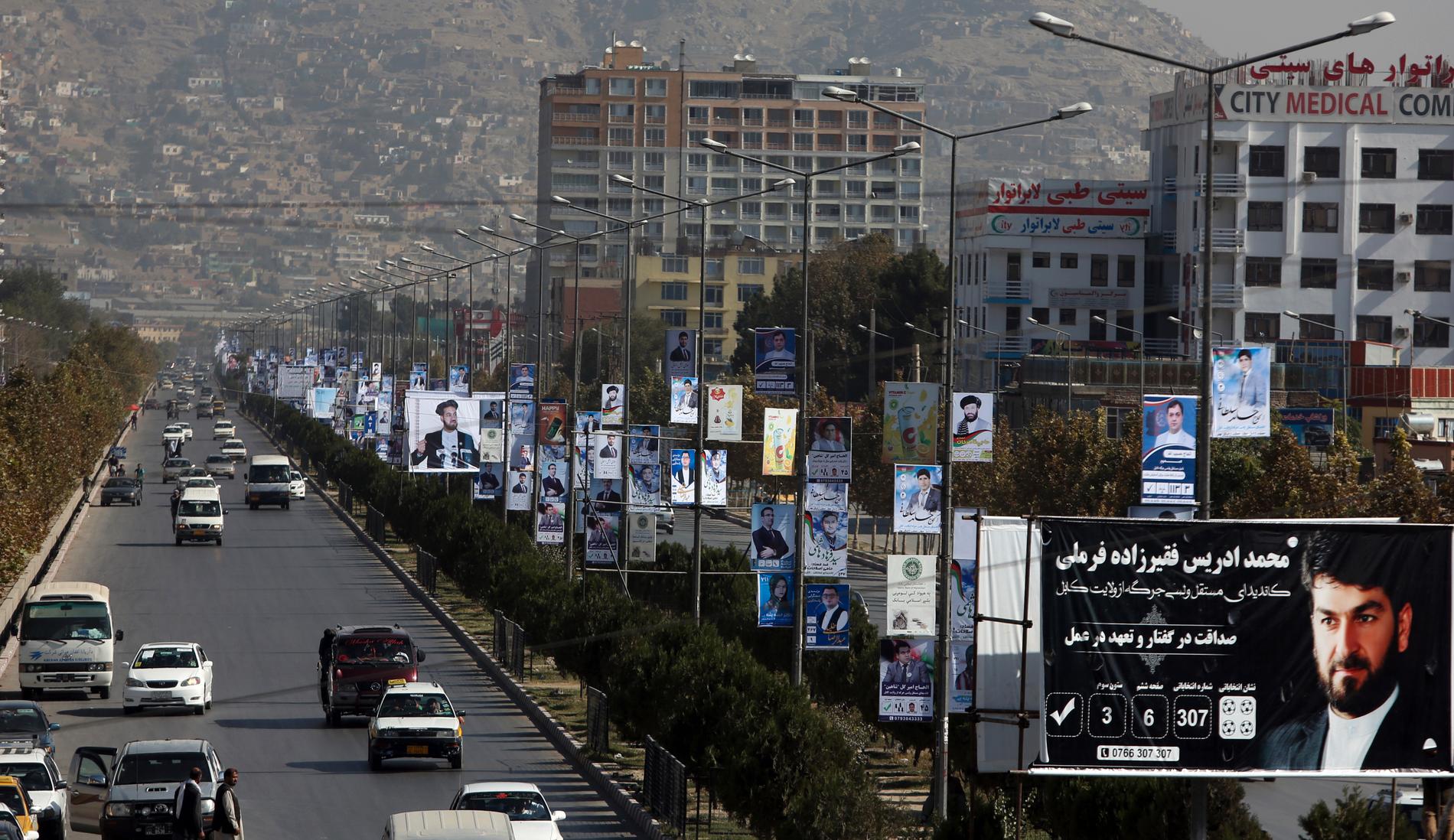 Valaffischer i Afghanistans huvudstad Kabul.