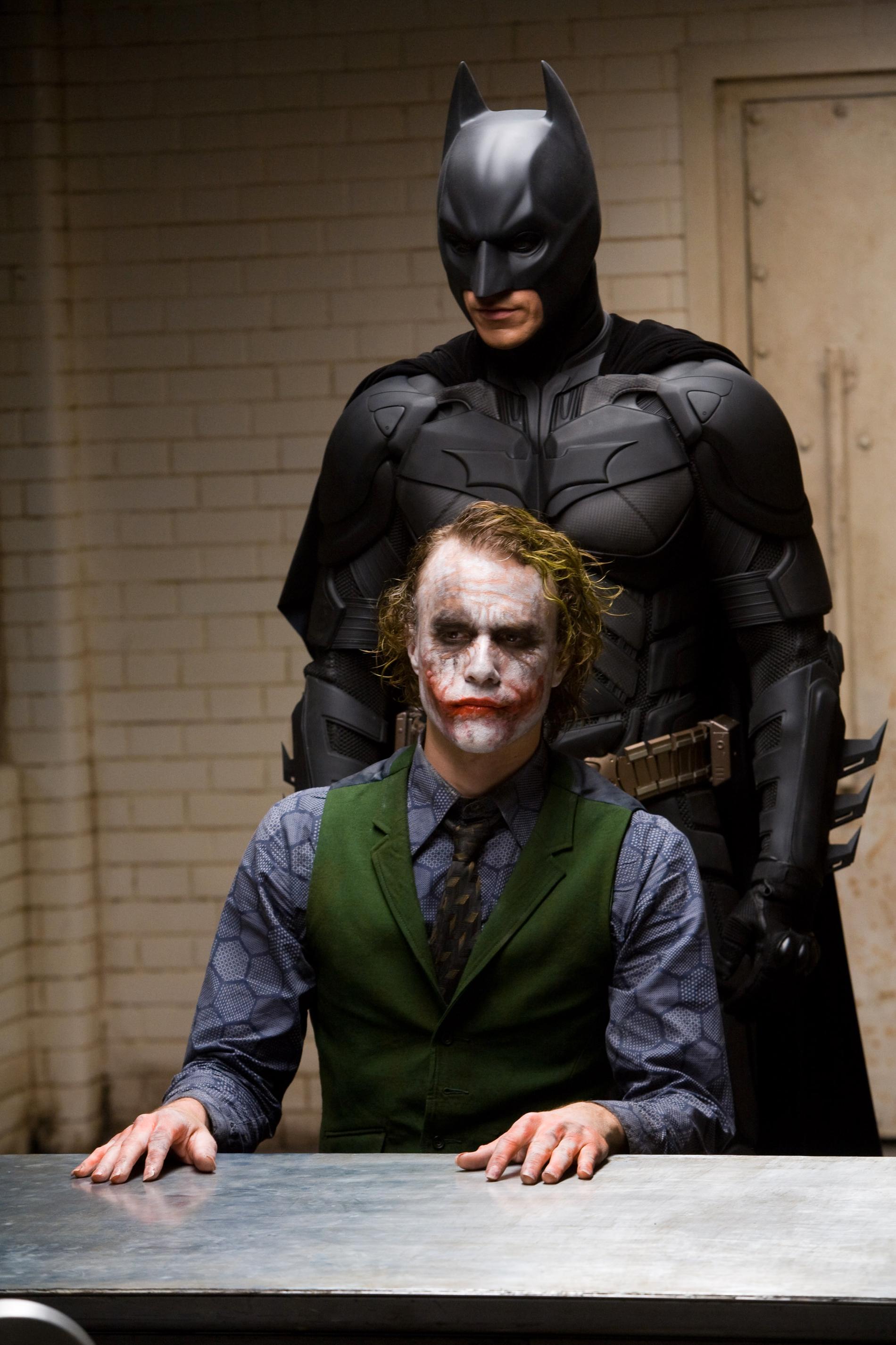 Heath Ledger som Jokern i ”The dark knight”.