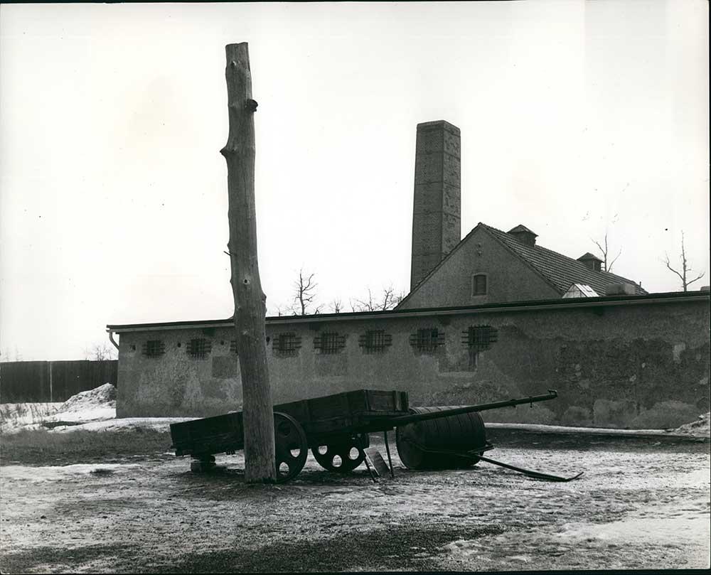 Koncentrationslägret Buchenwald på en arkivbild från 1960.