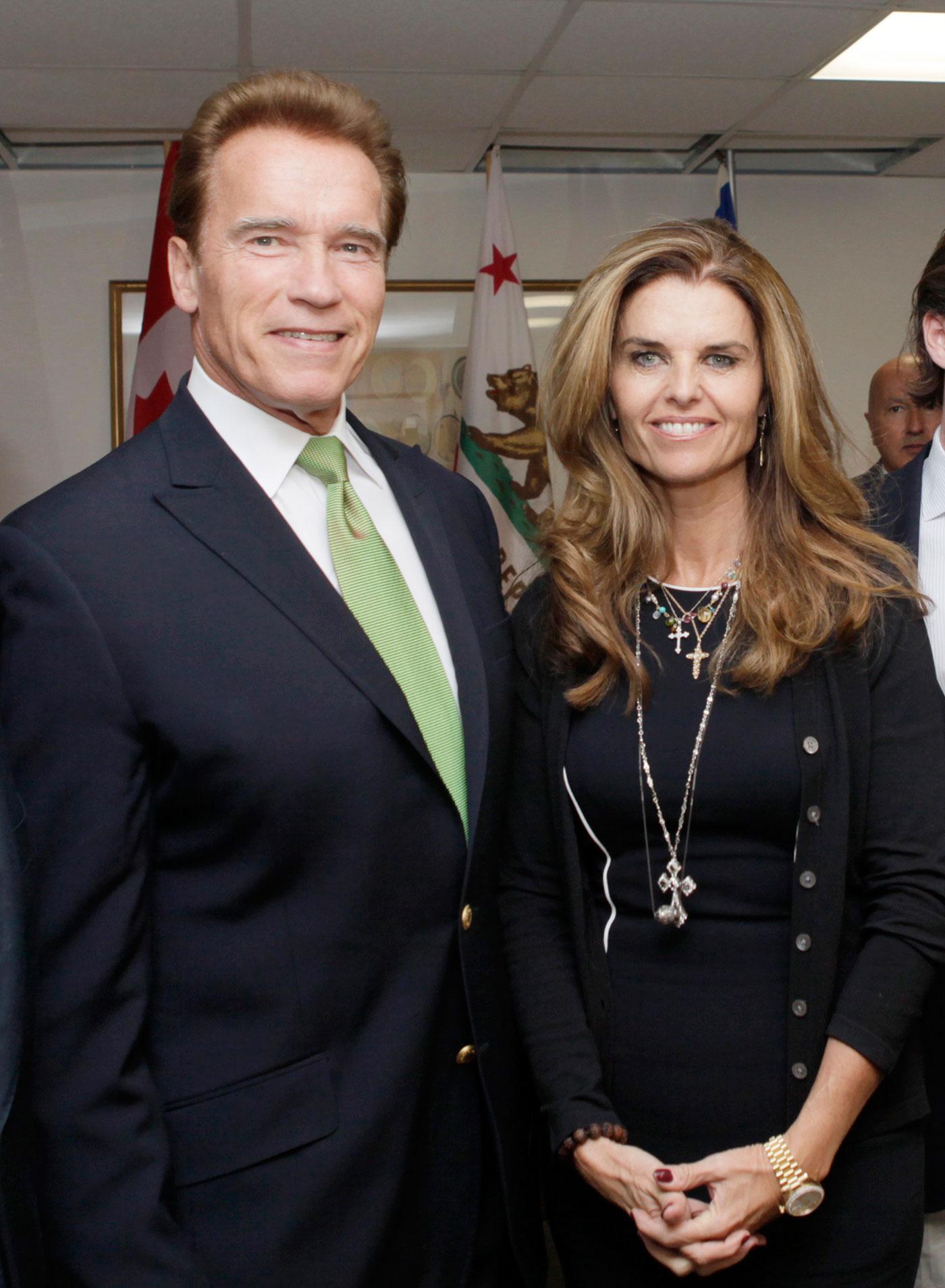 Arnold Schwarzenegger och Maria Shriver.