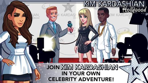 Mobilspelet ”Kim Kardashian: Hollywood”.