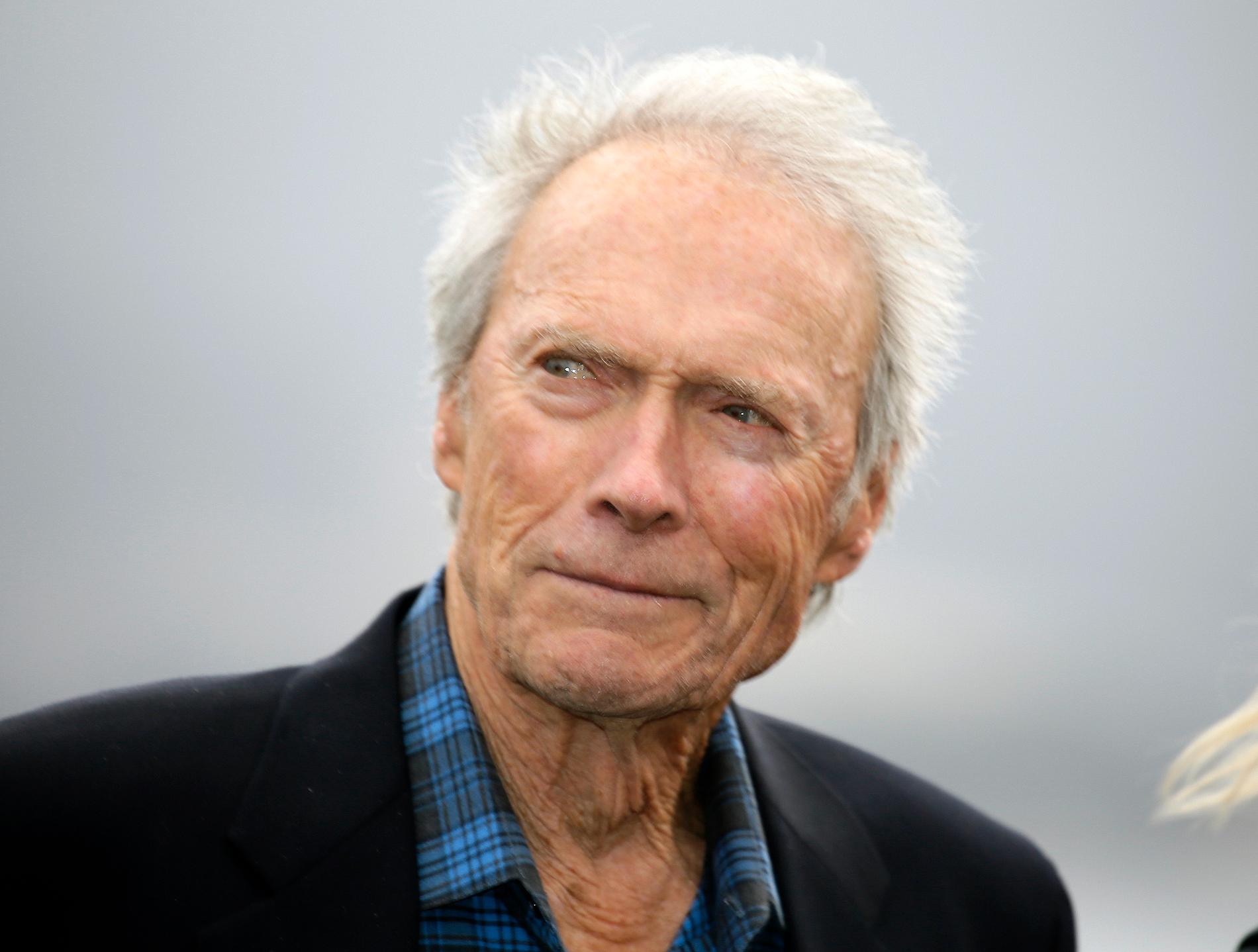 Uppvaktning undanbedes. Clint Eastwood fyller 90 år men vill helst vara i fred och jobba – om man ska tro hans barn. Arkivbild.