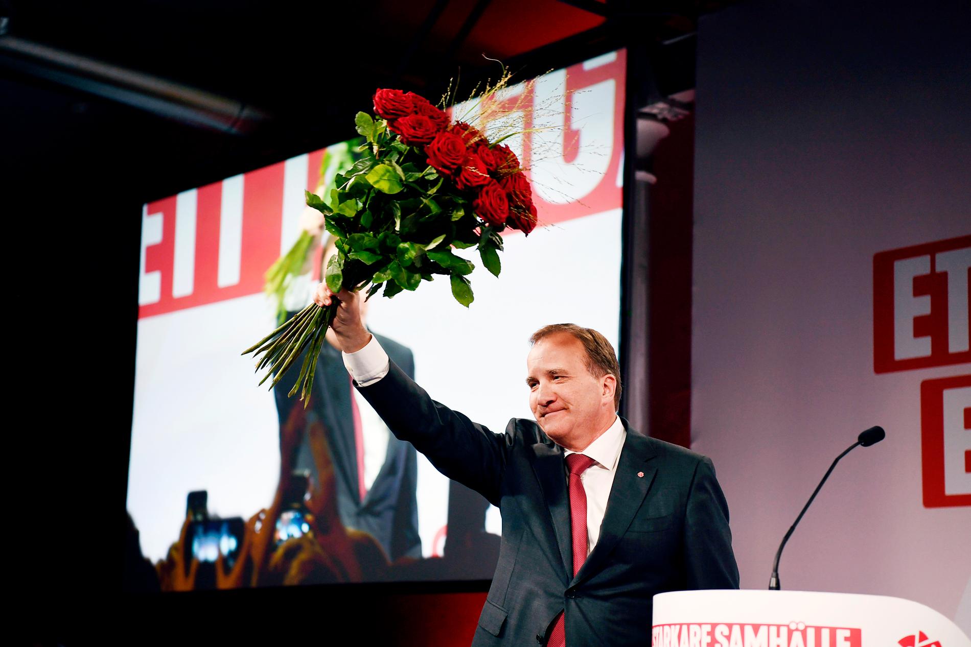 Stefan Löfven gjorde klart att han inte tänker avgå som statsminister.