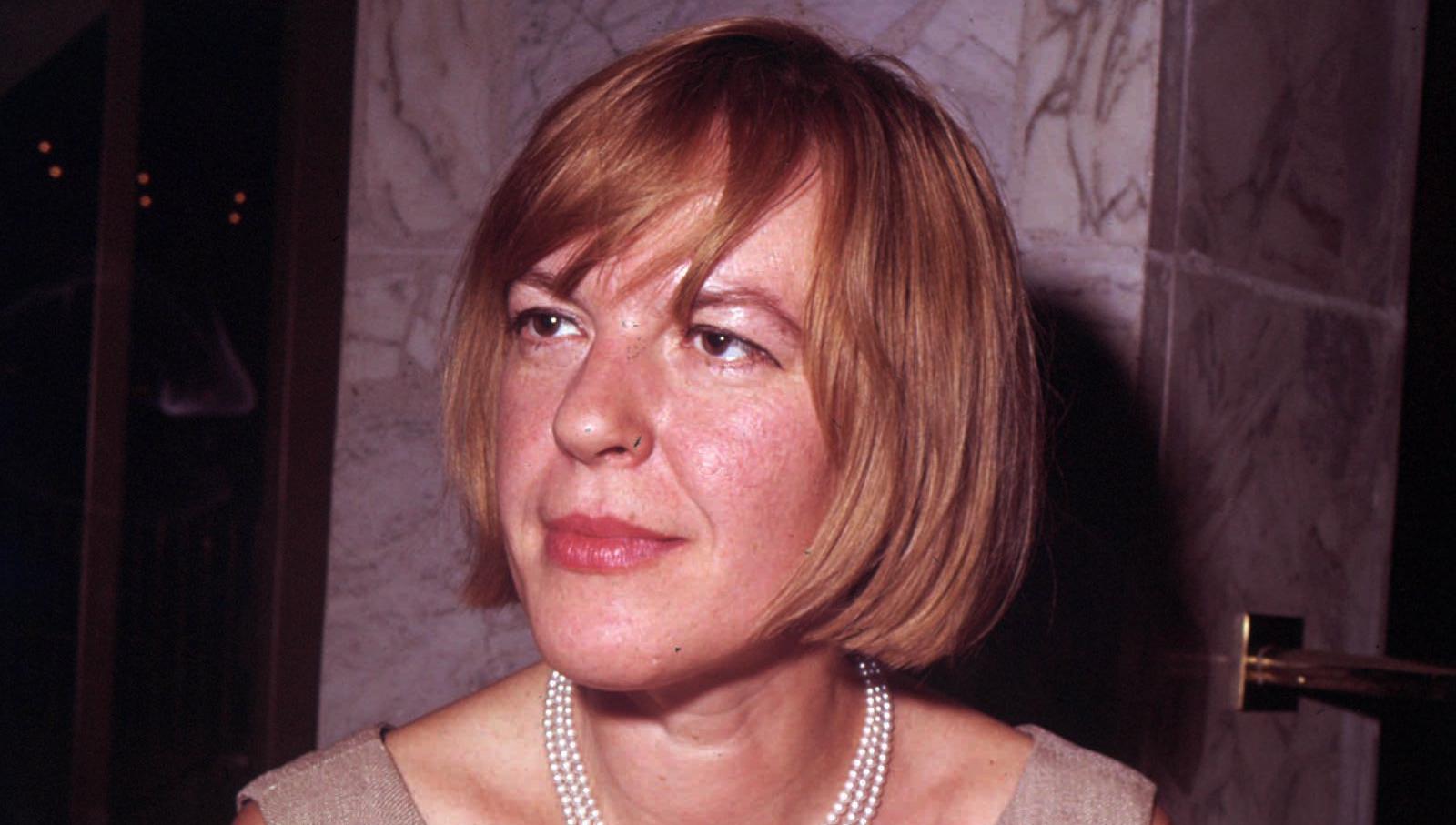 Författaren och kritikern Ingeborg Bachmann.