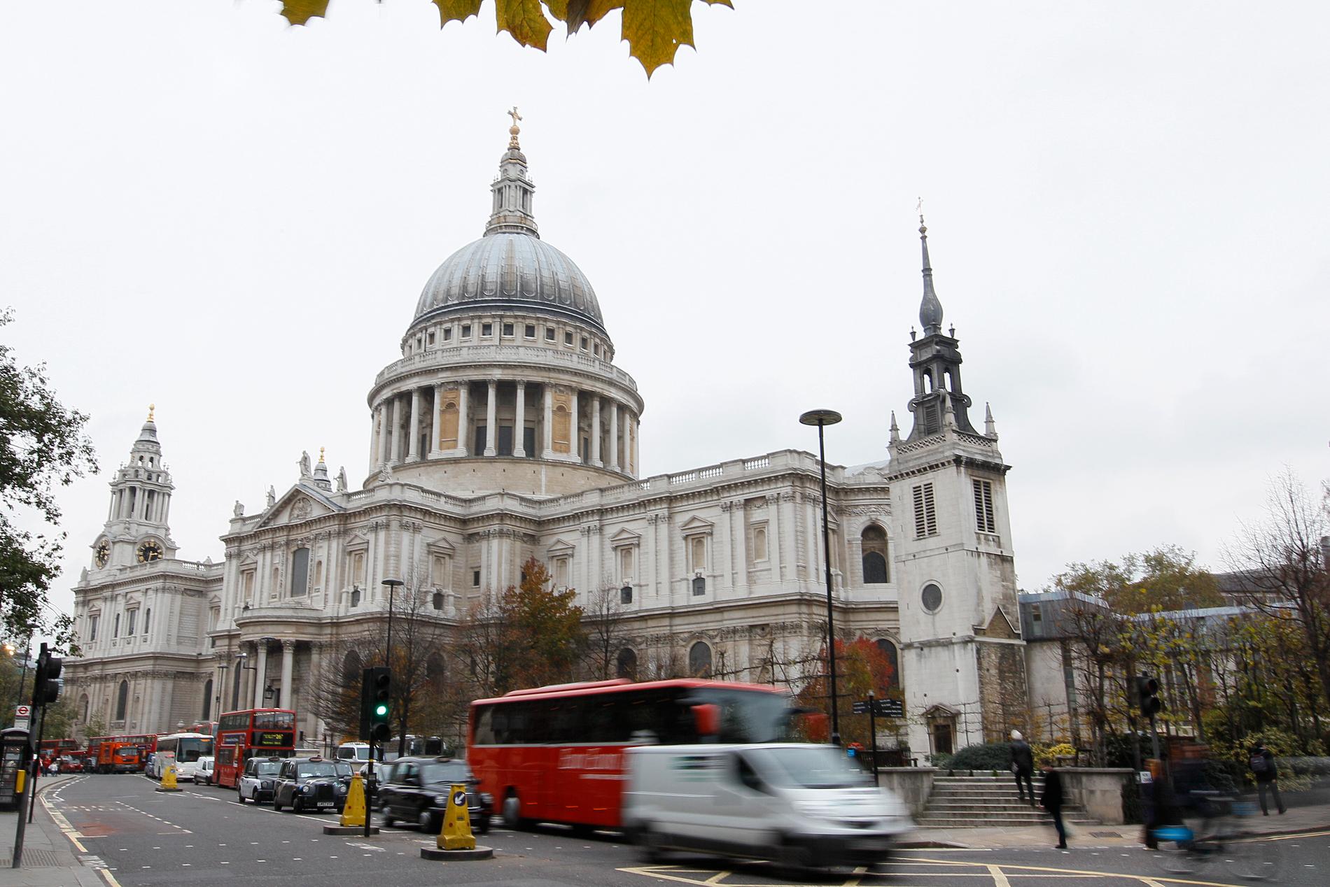 S:t Paul's-katedralen i London tros ha varit ett av målen för planerade terrordåd i London. Arkivbild.