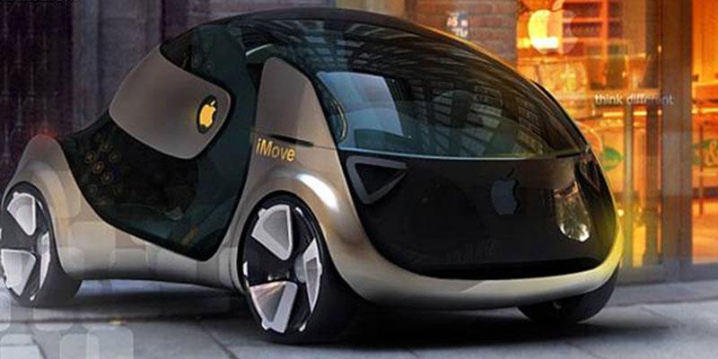 Apple iMove är en konceptbil som ingick i en designstudie och gjordes av en student 2010. Hur Apples slutgiltiga bil kommer att se ut är det däremot ingen som vet.