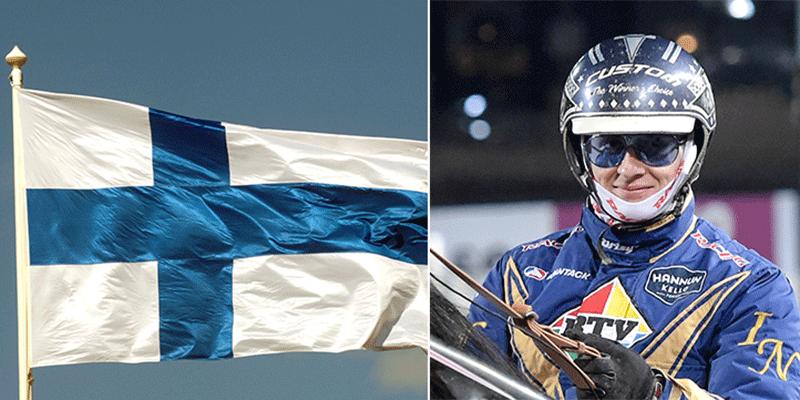 Finske kusken Iivari Nurminen tror sig kunna bidra till miljonutdelning på V86. 
