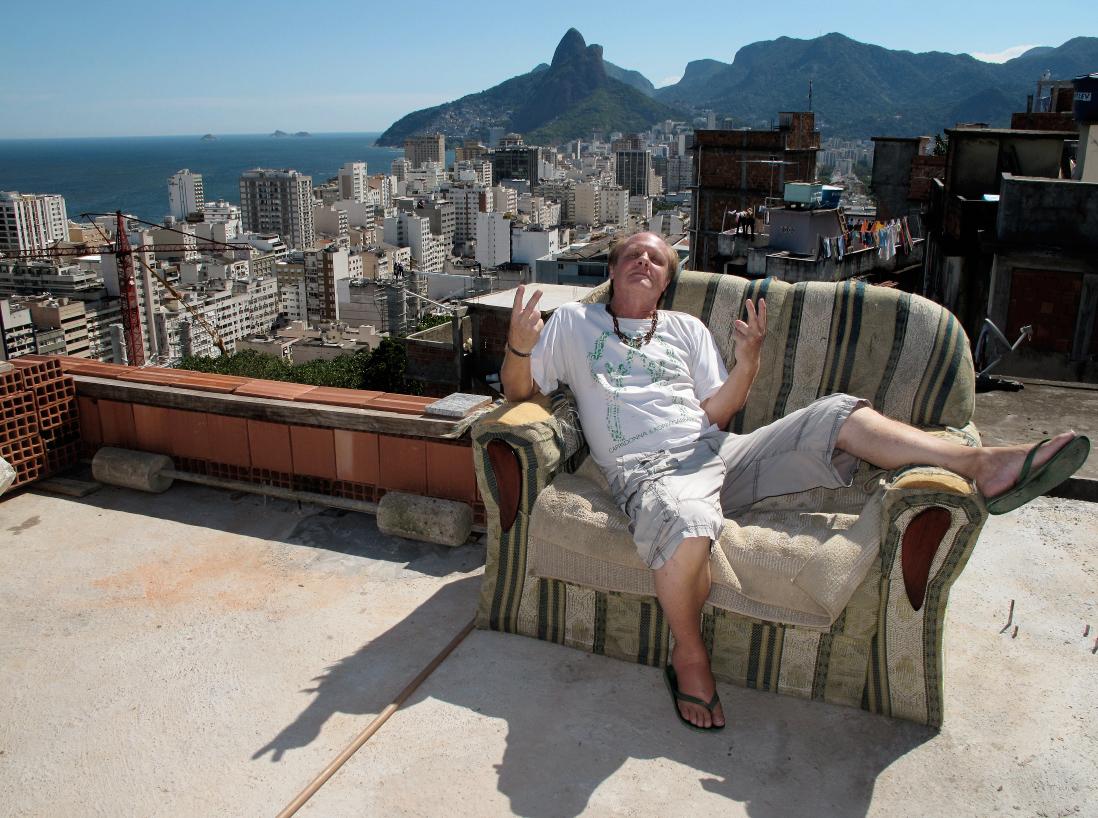Bobo Karlsson i Rio, Brasilien. Senare utsåg han Lissabon, Portugal, till värdens främsta stad.  
