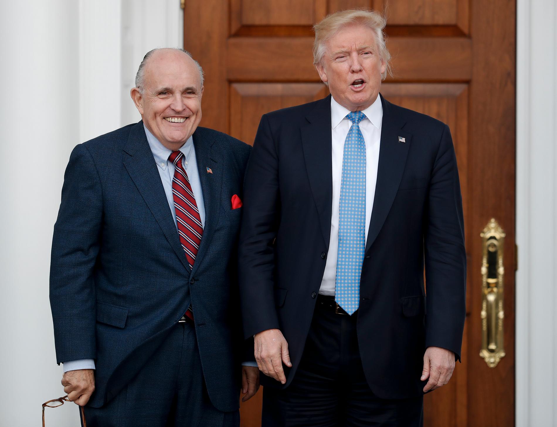 Rudy Giuliani är Donald Trumps nya advokat.