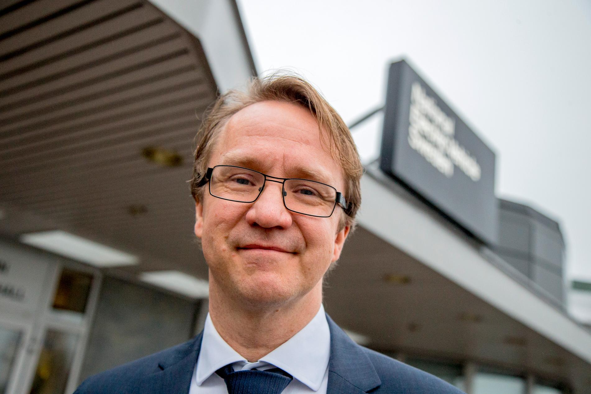 Branschorganisationen Bil Sweden, med vd Mattias Bergman, efterlyser skrotningspremie och förlängd nedsättning av förmånsvärdet för laddbara tjänstebilar. Arkivbild