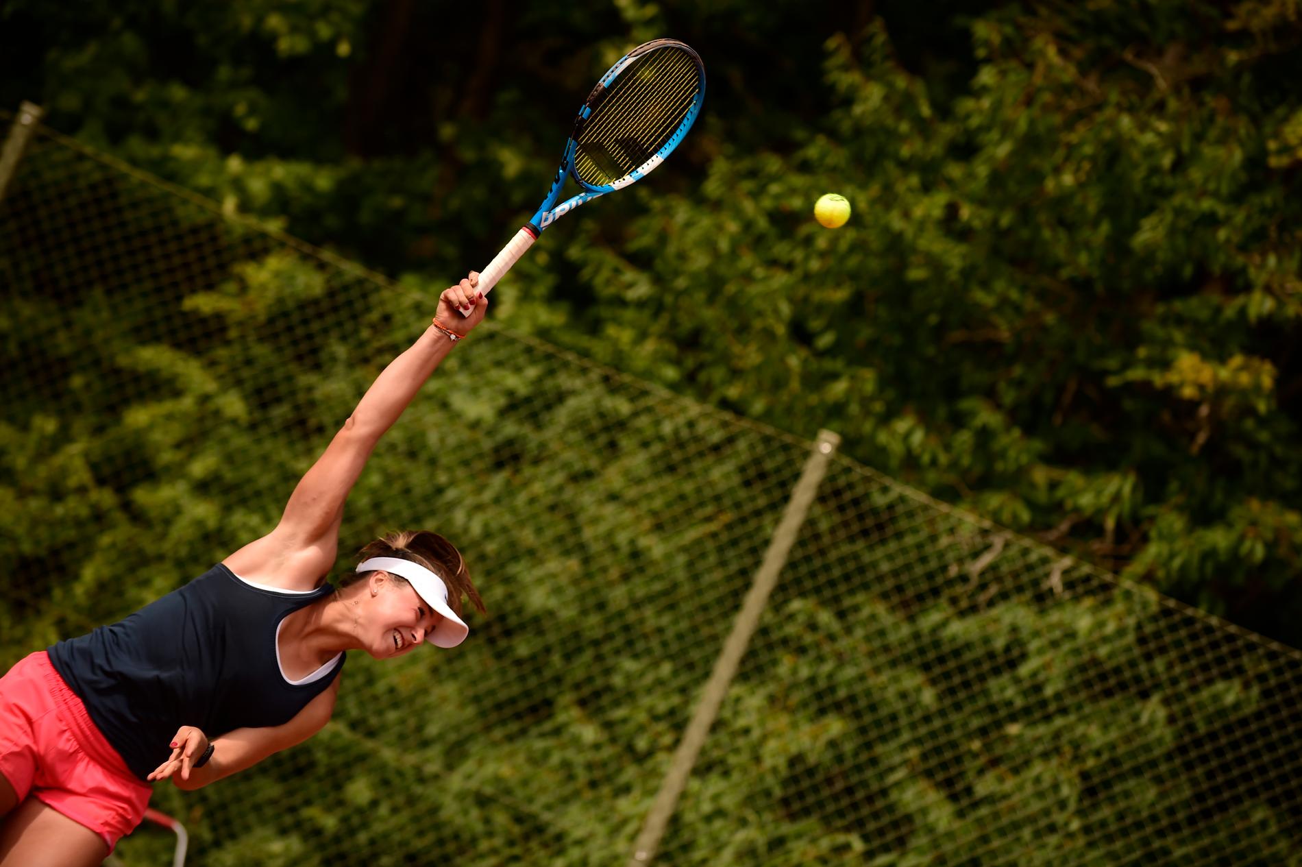 Rebecca Peterson satsar mot att nå världstoppen i tennis. Efter Wimbledon har 22-åringen nått sin hittills högsta plats på världsrankingen – 71.