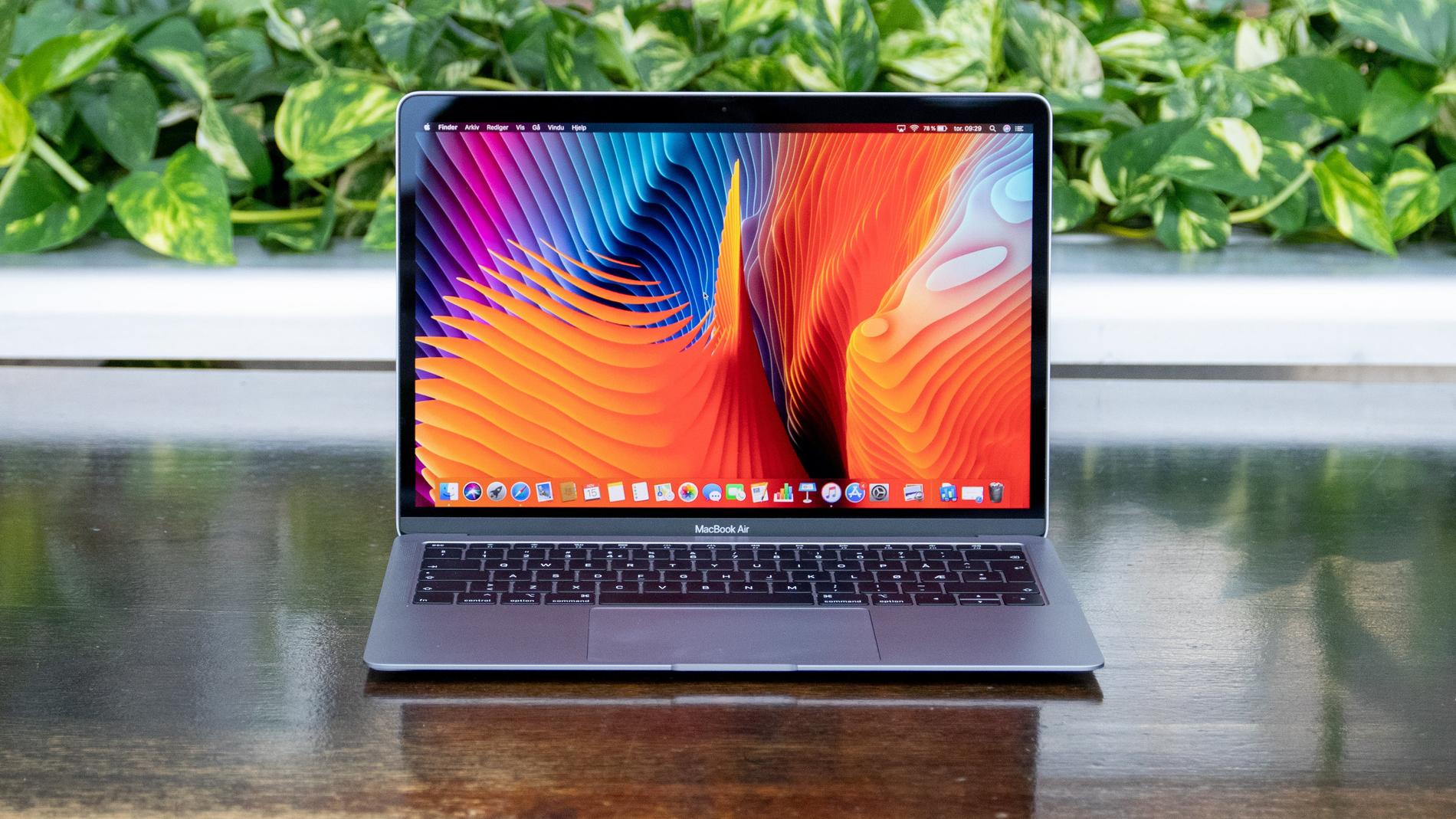 Apple Macbook Air late 2018 har Retina-skärm.