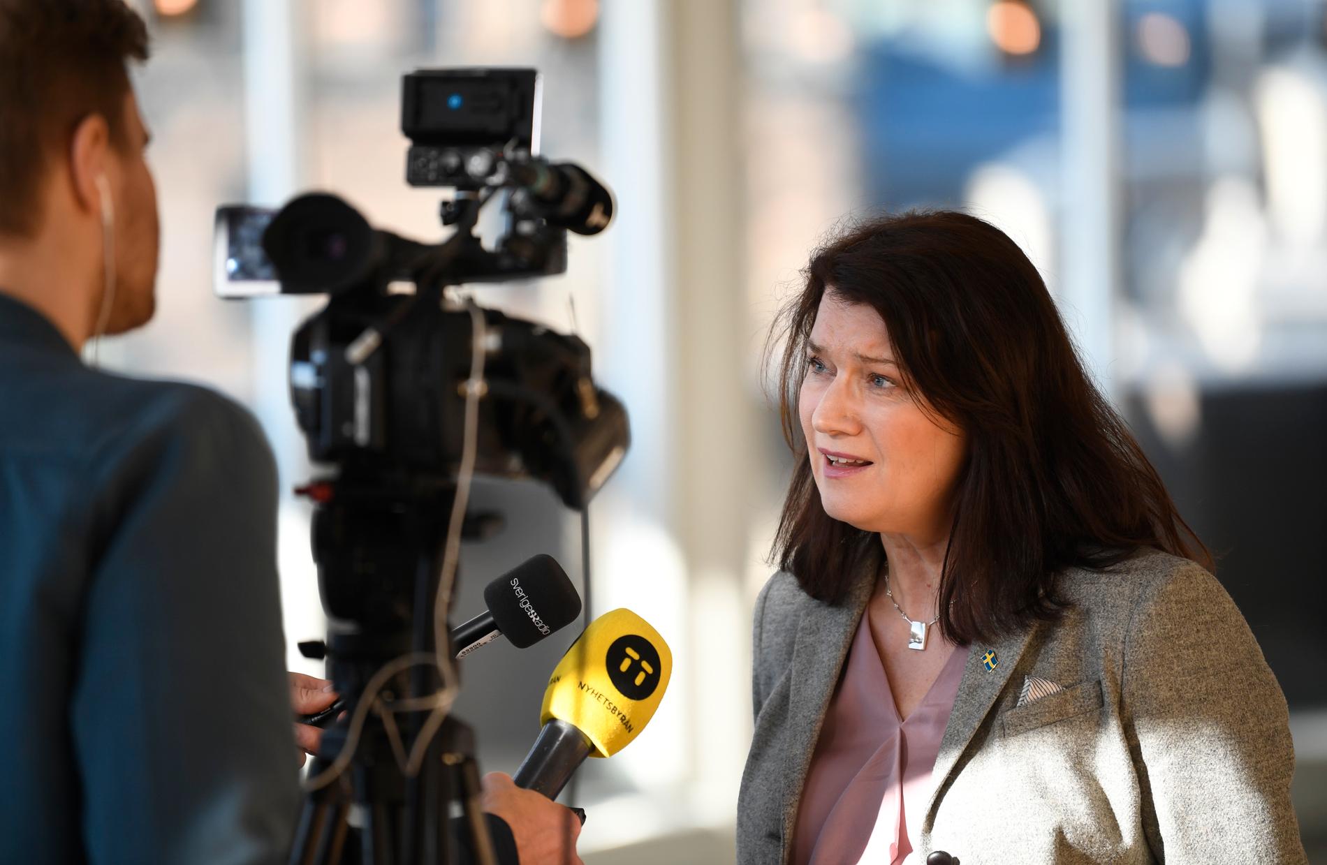 Sveriges utrikesminister Ann Linde (S). Arkivbild.