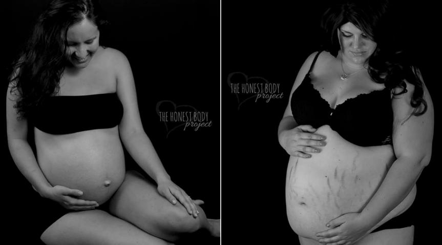 Projektet ska få gravida kvinnor att känna sig starka och vackra. Foto: Natalie McCain/The Beauty In A Mother
