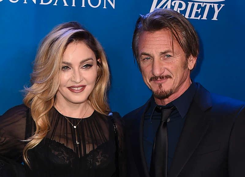 Madonna tillsammans med Sean Penn.