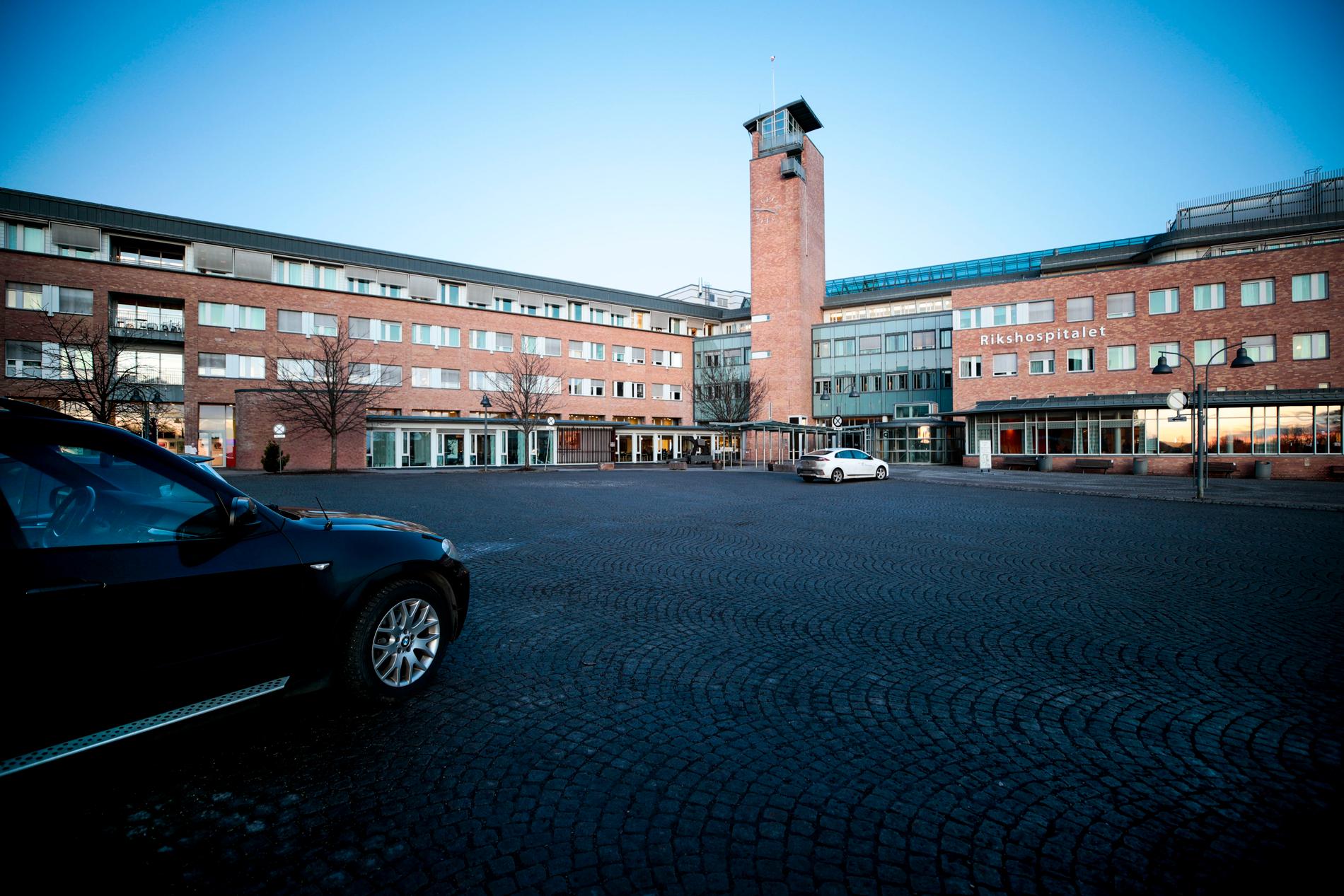 Oslo universitetssykehus omfattar bland annat Rikshospitalet i den norska huvudstaden. Arkivbild.