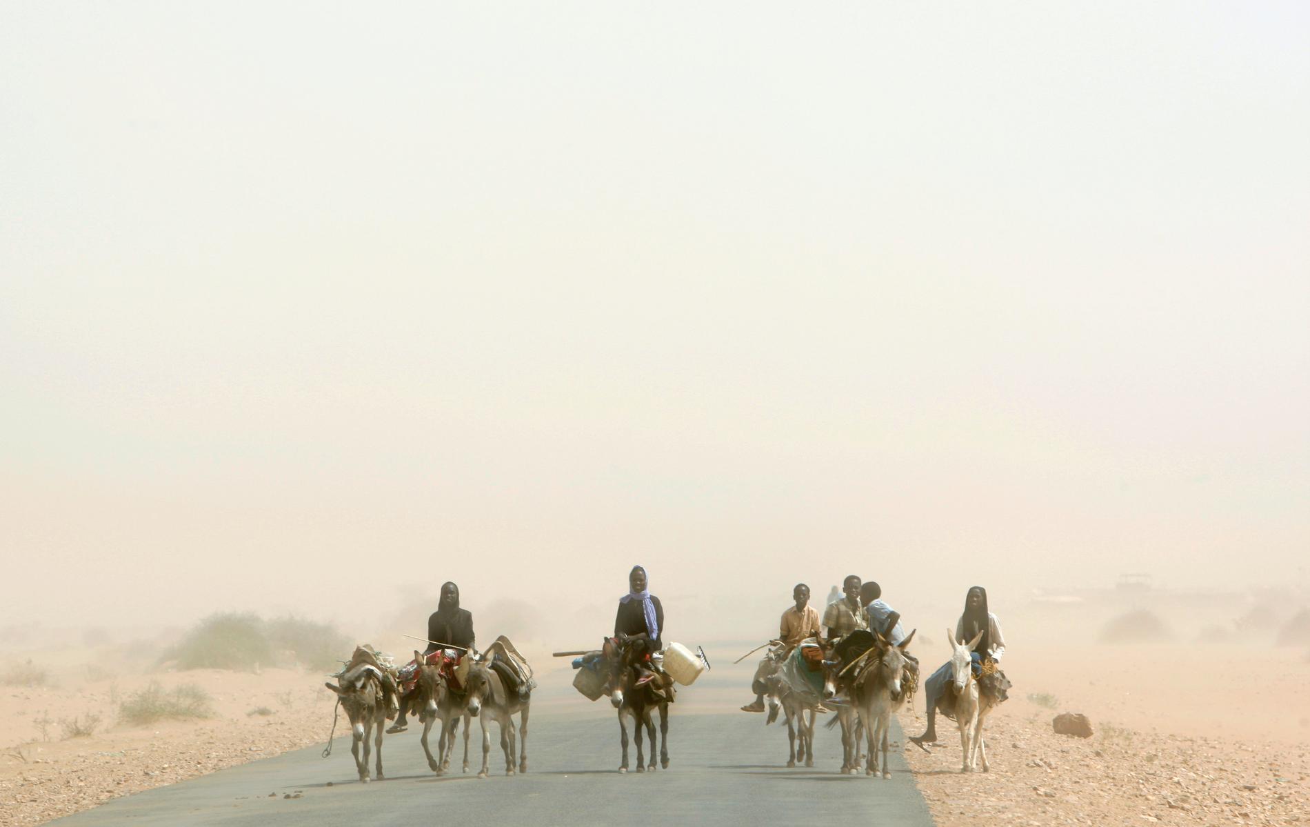 Sudanesiska flyktingar. Arkivbild.