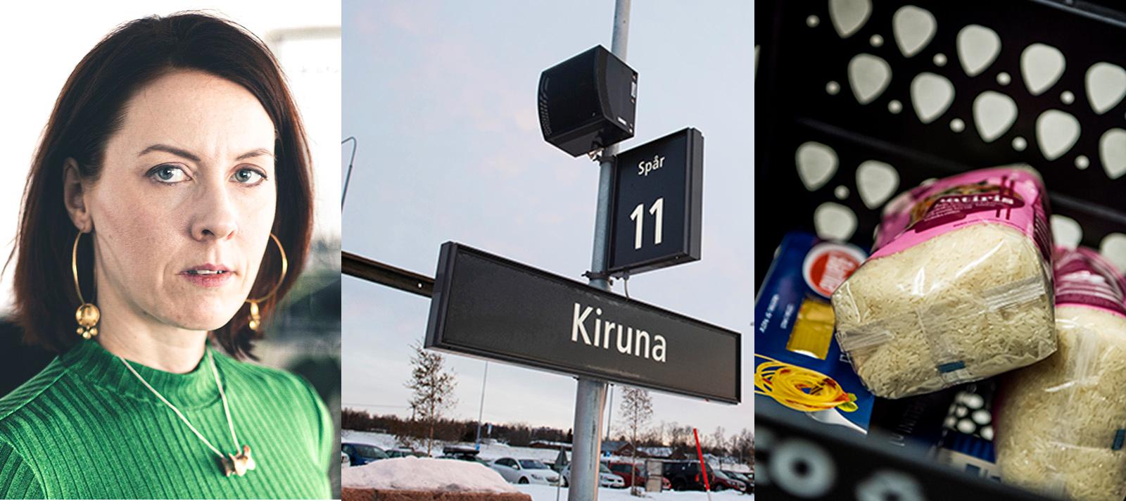 Margit Richert skriver om ett Kiruna där stämningen snabbt förändras när corona kryper närmare.