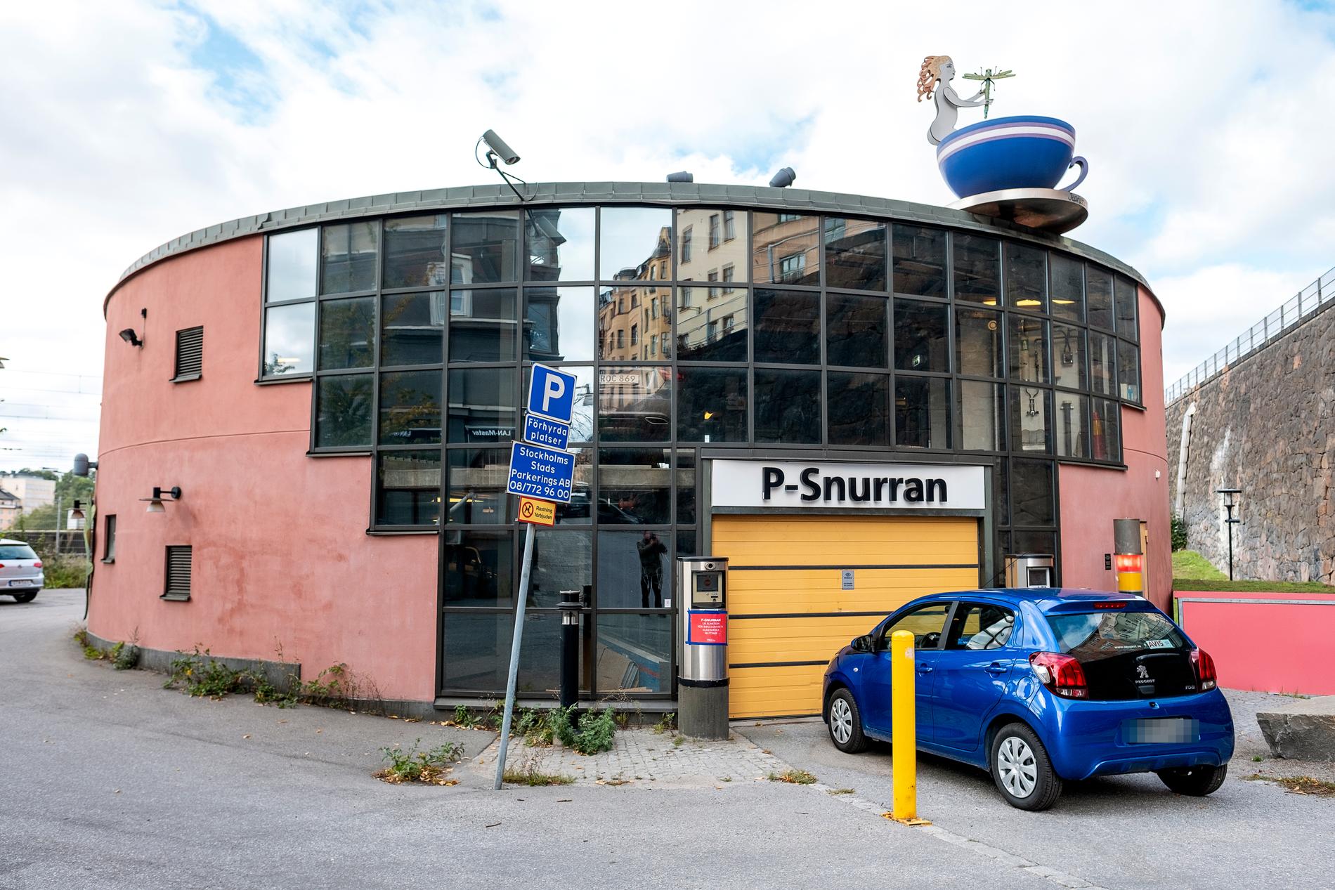 P-snurran invigdes 2003 på Rörstrandsgatan i Stockholm.