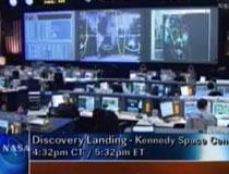 Kontrollrummet på Kennedy Space Center.