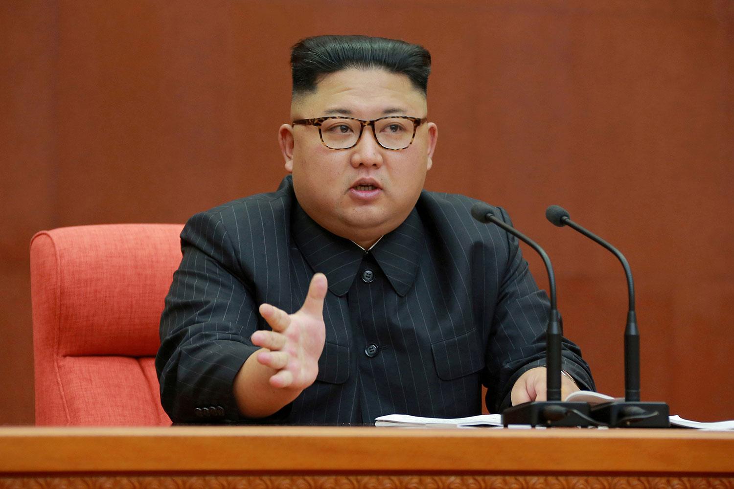 Nordkoreas diktator Kim Jong-Un.