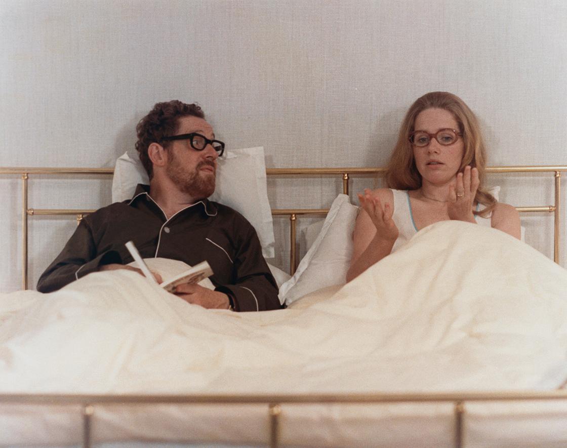 Erland Josephson och Liv Ullmann i Ingmar Bergmans ”Scener ur ett äktenskap” (1974). 