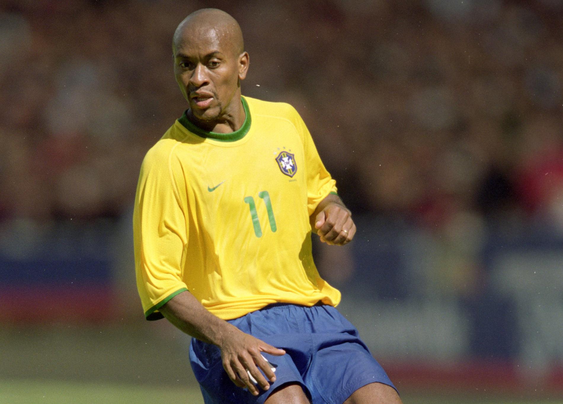 Roberto för 20 år sedan i det brasilianska landslaget