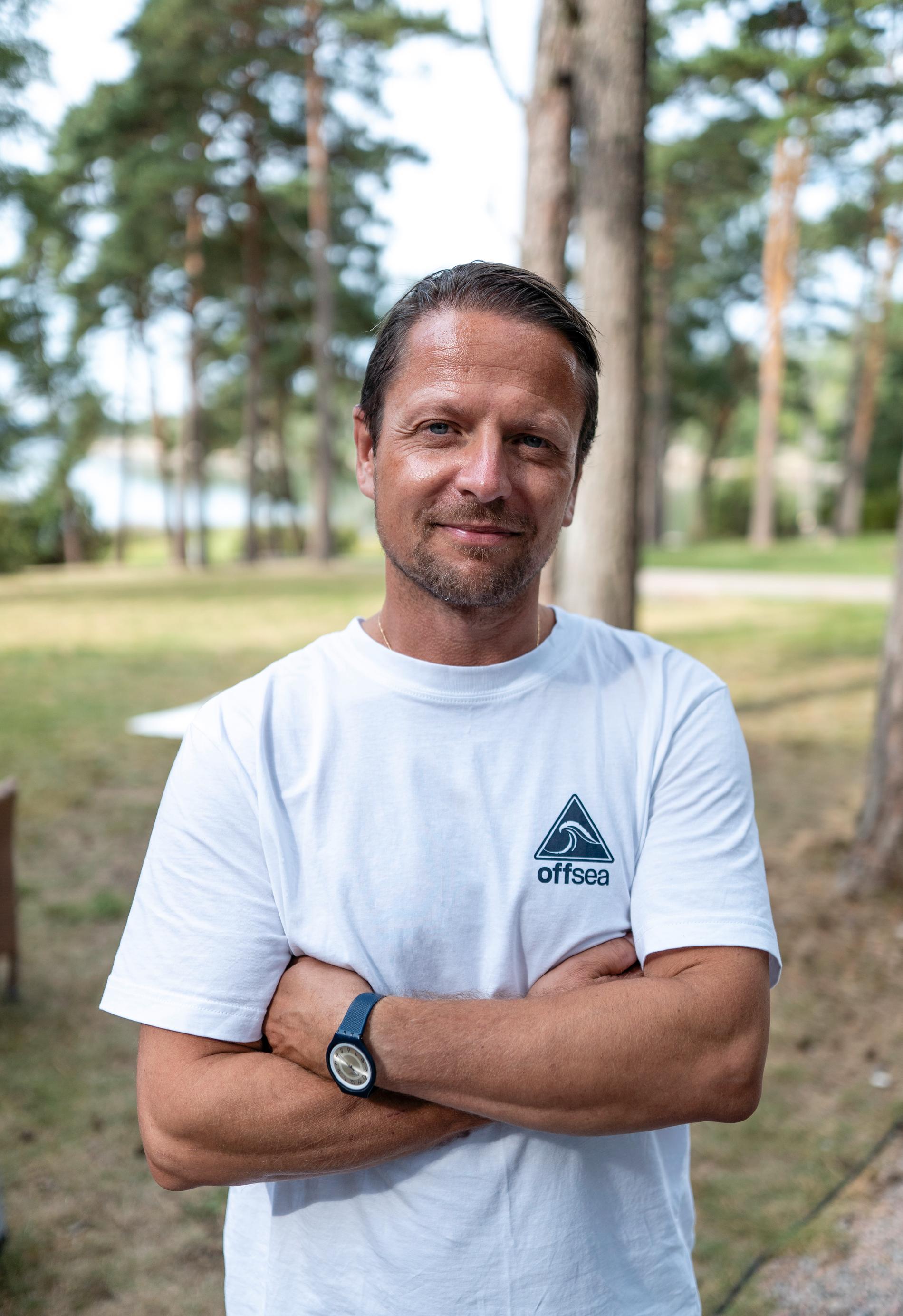 Pierre Rosengren, projektledare för ”Ex on the beach” på prouktionsbolaget Meter.